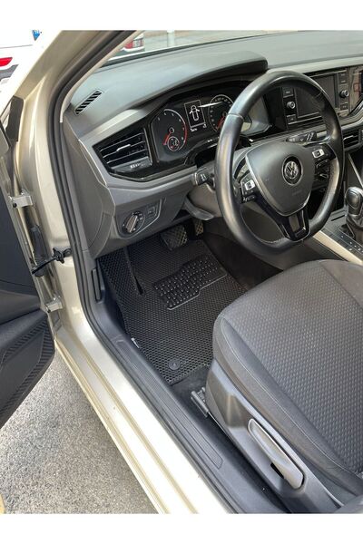 FLOORX Volkswagen Tiguan 2016-2019 Uyumlu Araca Özel Akıllı Oto Paspas
