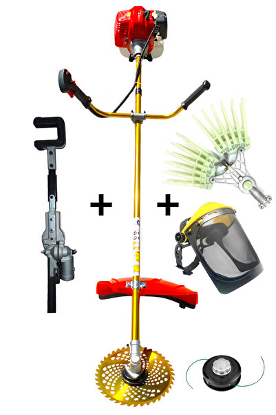 ABLACKS Profesyonel Yan Tırpan + Zeytin, Ceviz, Fındık Silkeleme Aparatı + Pr...