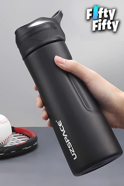 Uzspace 520 ml Steel Thermos - with Straw, 4 Different Colors, Insulation up to 12 Hours