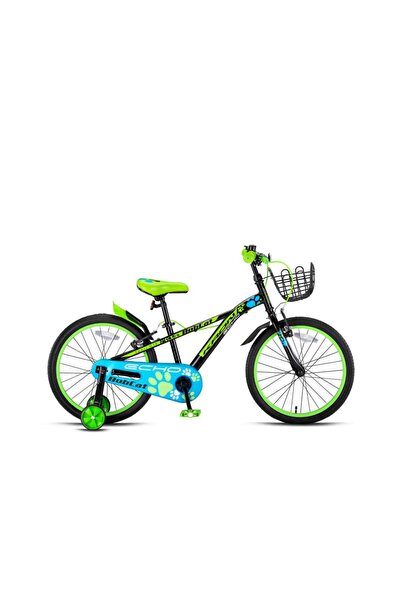 Kron Bobcat 20 Jant Erkek Çocuk Bisikleti Siyah - Yeşil