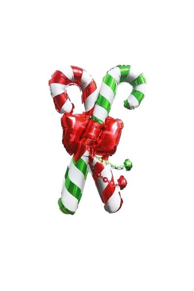 parti sürprizi Balon din folie pentru baston verde roșu pentru petrecerea de ...