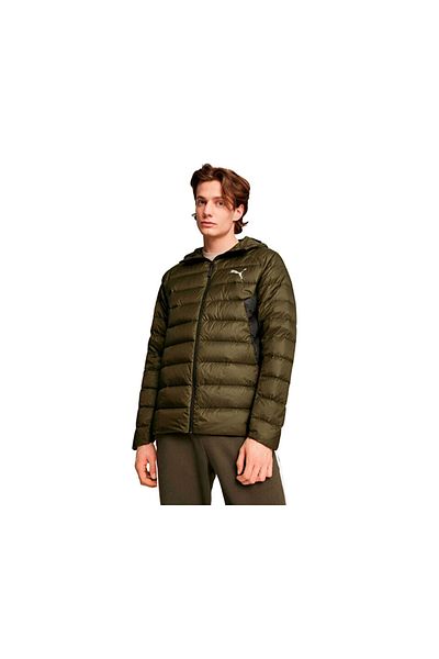 Puma Ежедневно мъжко яке с пух в цвят каки - Packlite 84935570