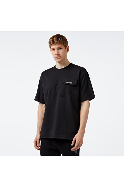 Columbia CSC Heritage Erkek Siyah Günlük T-Shirt