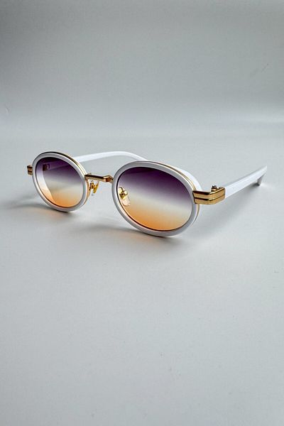 DSN White Taylor Women's Sunglasses