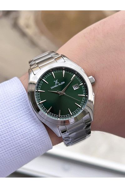 Daniel Klein Calendar Dial 30 Mt Water Resistant Men's Wrist Watch Fdk.13831.F3