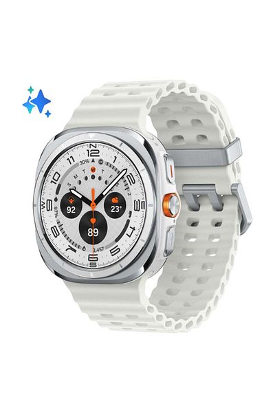 Samsung Galaxy Watch Ultra 47mm Smartwatch, LTE, Health Monitoring, Fitness Tracker Titanium White