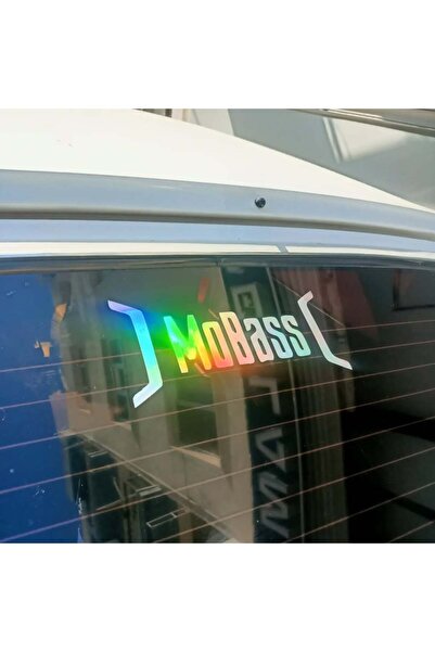 3M MOBASS Arka Cam Yazıları Sticker / Araç Sticker / Hologram Sticker / Motor...