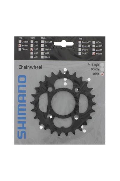 Shimano Aynakol Yaprak Acera Fc-m391 / M430 64mm Bcd 26t