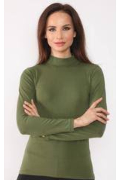 SUN STYLE довгорукава кофта з напівкомірцем