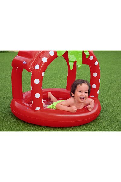 BESTWAY Baby Pool Very Berry 91X91X91centimeter