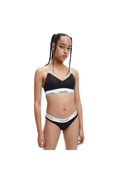 Calvin Klein Dámská sportovní podprsenka – design s elastickým páskem