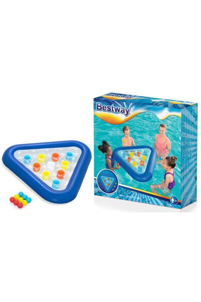 BESTWAY Pool Pong Şampiyonu 105X97 santimetre oyna