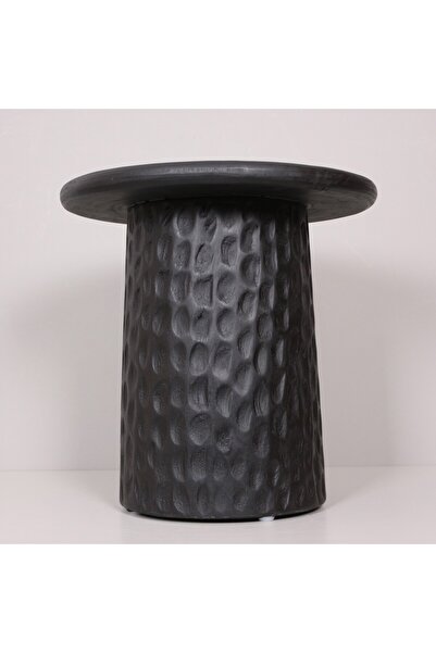 Mylamp OKIMI SİYAH MUNGUR SEHPA 45x45x30 cm