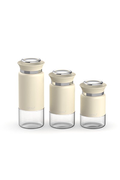 AROW Abel 3'lü Kavanoz Seti