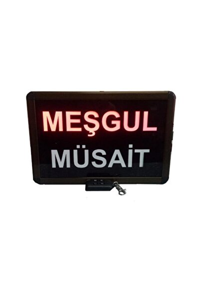 SANEC Kumandalı Meşgul/müsait Tabelası (KASA ÖLÇÜSÜ: 20X26 CM)