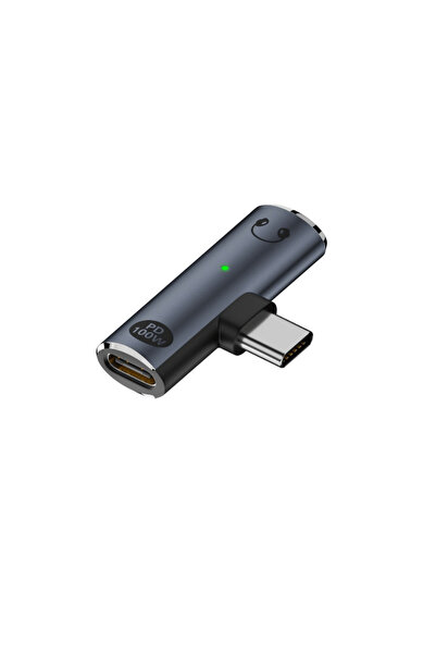 2in1 Type C to 3.5mm Headphone Type C 100W Fast Charge Converter OTGCX