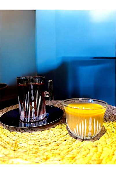 liveisthome طقم فناجين شاي وقهوة مكون من 18 قطعة