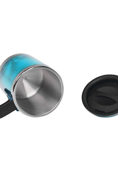 S-LINK Sl-tm1978 Turquoise 330ml Inside 304 Outside 201, Stainless Steel Mug