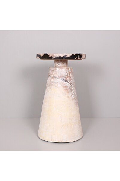 Mylamp KARANA FOSİL AĞAÇ & MUNGUR SEHPA 30x28X52 cm