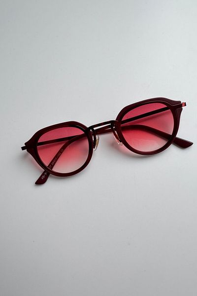 DSN Red Bold Sunglasses