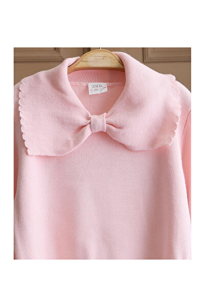 CİCHLİD Girl's Sleeve Collar Strick Suit