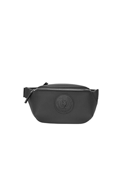 U.S. Polo Assn. حقيبة خصر نسائية سوداء موديل Us24741