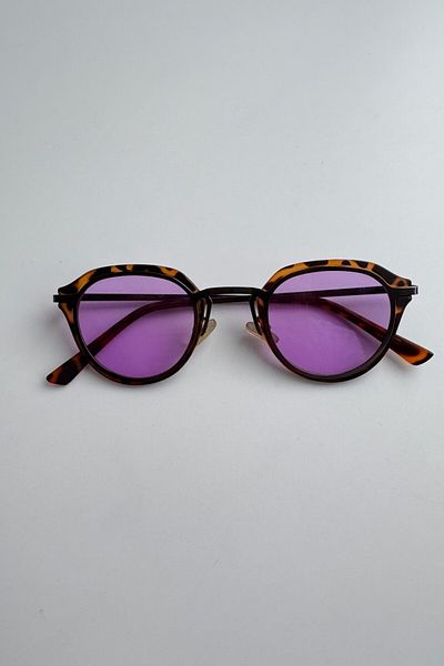DSN Purple Bold Sunglasses