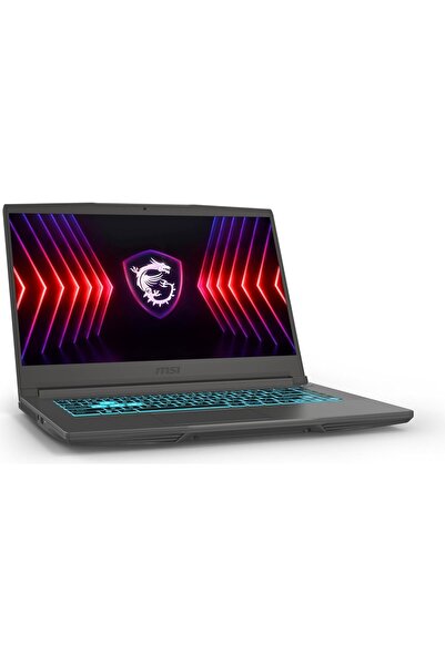 MSI THIN I5-12450H 16GB DDR4 3200MHz 512GB NVMe SSD 4GB GDDR6 RTX3050 15.6" FHD IPS 144Hz FREEDOS