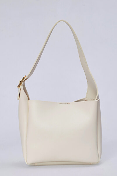 bag&more Kadın Krem Trend  Çanta, Çanta,Minimalist Saplı Omuz Çantası Çanta E...