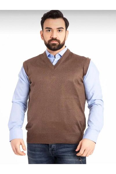 MERY FASHİON Father Thin Knitting Wool Exclusive and Daily Use Suiter