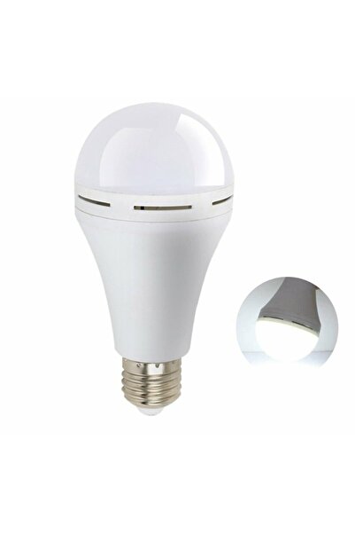 Cata 9w Beyaz Şarjlı Led Ampul