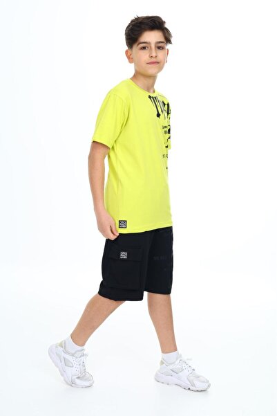 RAPAPA Boy's Waiter Boy Shorts Set - Lower and Upper Set 9920-y