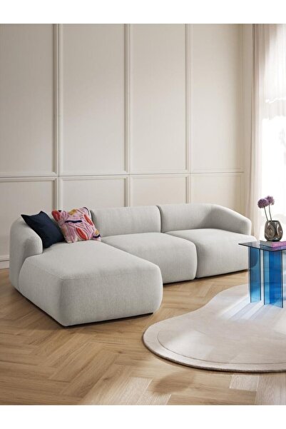 innature Wolke Modüler Köşe, Özel Bukle Kumaş Yumuşak Soft Oturum - Home