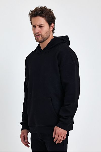 Uniquetex Vek Car Printed Oversize Sweatshirt Hoodie - F-40