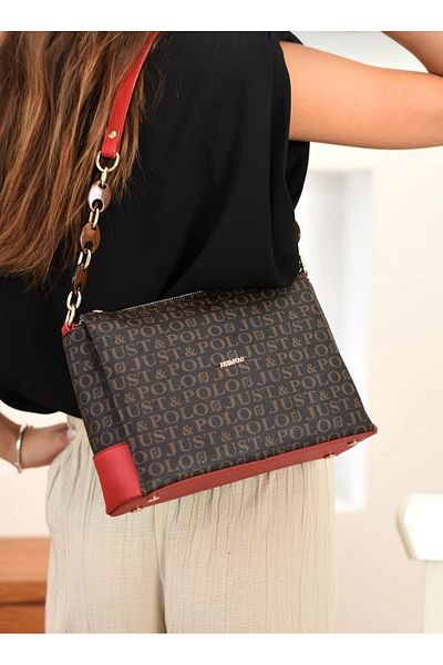 Just Polo justpolo women's 5-compartment hand and shoulder bag