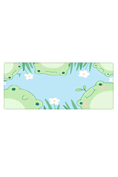 PORGE Mouse Pad pentru gaming 90x40 Mouse Pad XXL Drăguț Kawai Mousepad Paste...