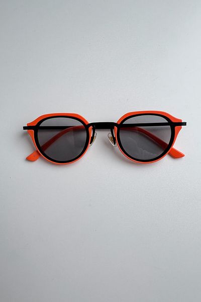 DSN Orange Bold Sunglasses