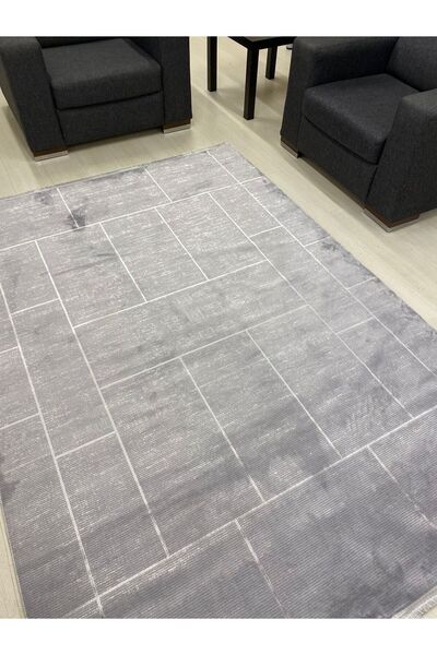 Reform Halı Zirve Koleksiyonu 1318 Gri Makine Halısı