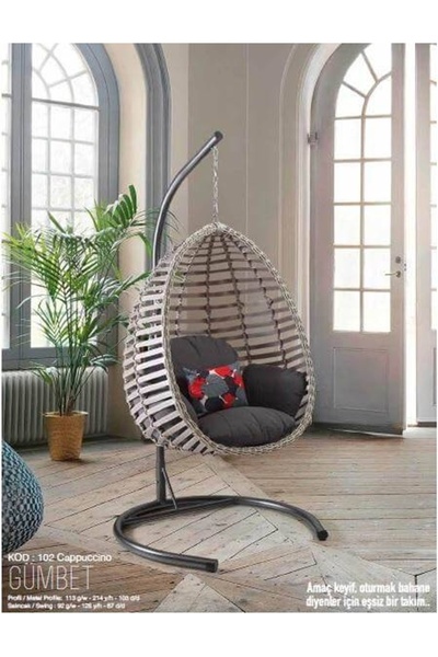 Divona Home GÜMBET BAHÇE BALKON BAHÇE SALINCAĞI