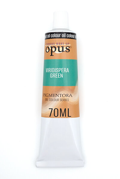 OPUS Yağlı Boya 70ml Zümrüt Yeşili Viridispera Green Pigmentora Oil Colour