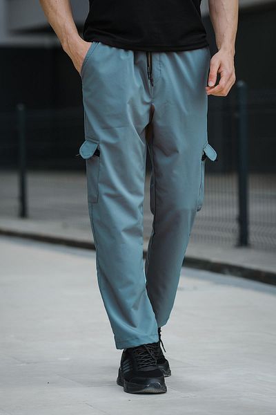 Oksit BL 2111 Court Parachute Straight Drawstring Leg Tactical Cargo Pocket Ανδρική φόρμα κάτω