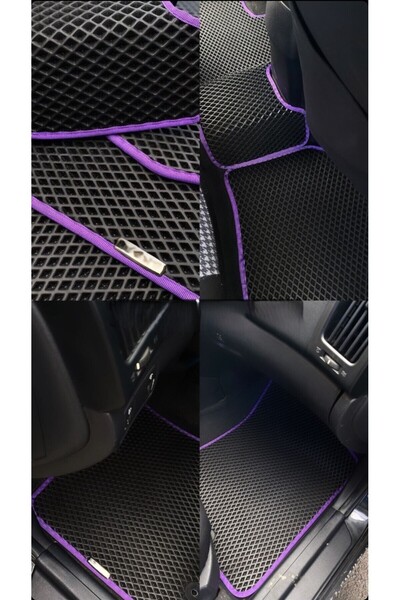 FLOORX Hyundai I30 2012-2017 Uyumlu Araca Özel Akıllı Oto Paspas