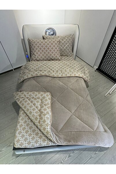 Violacasa طقم نوم ويلسوفت بوفيديك فردي (مع ملاءة مطاطية) سلسلة بيج