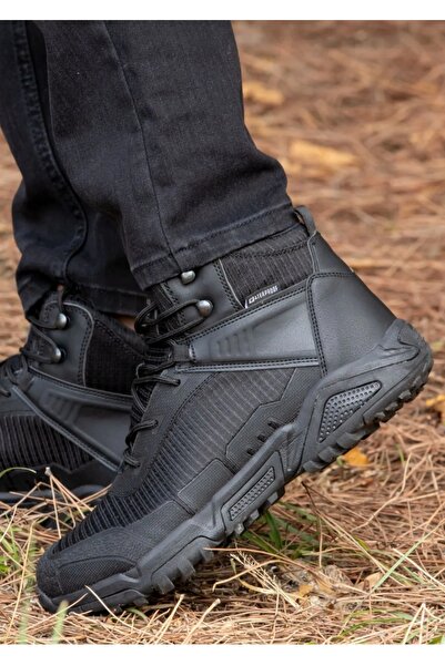 Özkan Ayakkabı NORTH OF WILD PROTECT SU GEÇİRMEZ ORTOPEDİK TABAN KAYMAZ SİYAH ERKEK BOT