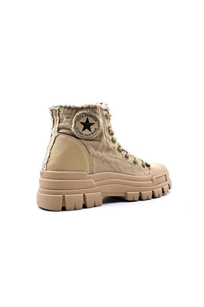 Guja 23K373 CONVERSE YÜKSEK CAMEL KADIN