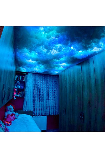 İzgi Concept 500 g Premium Silicone Fiber - for Ceiling Cloud Making, Ultra-Soft and Low Combustion Reaction (4-6 M2)