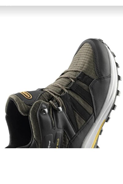 Özkan Ayakkabı NORTH OF WILD DAMON SU GEÇİRMEZ ORTOPEDİK TABAN KAYMAZ HAKİ-SİYAH ERKEK BOT