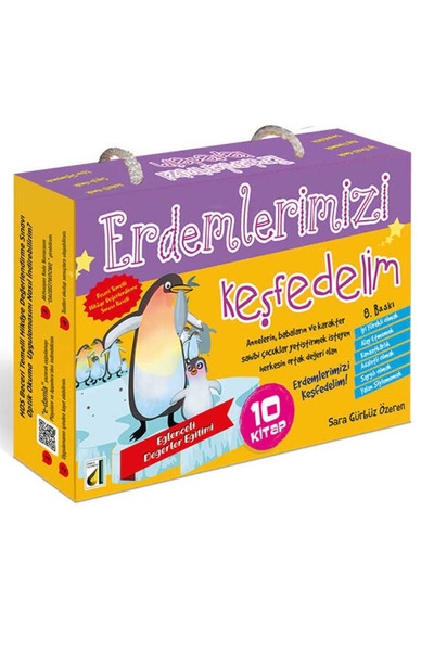 Damla Yayınevi Erdemlerimizi Keşfedelim Hikaye Seti ( 2. Ve 3. Sınıf ) ( 10 Kitap Set ) Sara Gürbüz Özeren