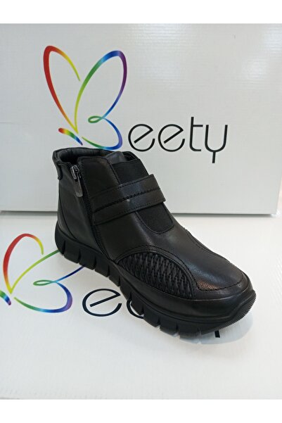 Beety 23bk96.3608 hakiki deri kışlık Ortapedik anne botu