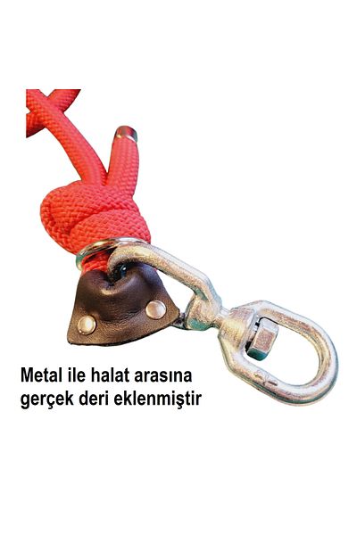 VSLT HANDMADE Breed Dog Walking Strap - Swivel and Carabiner. Big Dog Leash